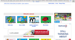 Desktop Screenshot of omalovankaonline.com